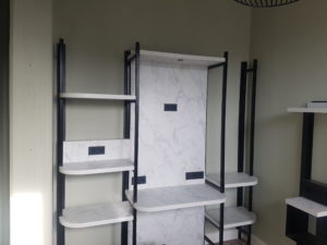 Interieur, interieurstylist, interieurarchitect, horeca interieur, horeca, winkel winkelinterieur, bar voetsteps, flessenhemel, flessenrek, baropbouw, tafel, tafels, balustrade, balustrade op maat, design, interieurontwerp, café, bar, hotel, restaurant, wijnkast, wijnrek, industrieel wijnrek, industriële wijnkast, horeca aankleding, industrieel kledingrek, broekenwand, broekenkast, industriële kledingrekken, kassa, vitrine, vitrinekast, zwart staal, staal op maat, op maat gemaakt, gecoat, 3d tekeningen, interieurbouw, interieur op maat, tafelpoten, barkruk, glazenrek, paskamer, design, staal, RVS, kast van staal, stalen deuren, deuren van staal, deuren van staal en glas, ontwerp, op maat, trap, aankleding, industriële wijnkast, industrieel wijnrek, windscherm, terras, fietsenrek, fietsenhok, lamp, lampen, verlichting, rek,
