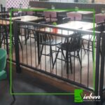 Balustrade In Horeca Op Maat By Siebendesign.nl voor al uw maatwerk projecten in staal
