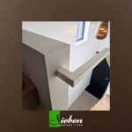 Steektrap met trapleuning en balustrade In Wit Op Maat Gemaakt Door Siebendesign.nl