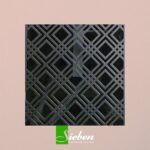 Design Convectorput Rooster Zwart. Op Maat Gemaakt Door Siebendesign.nl