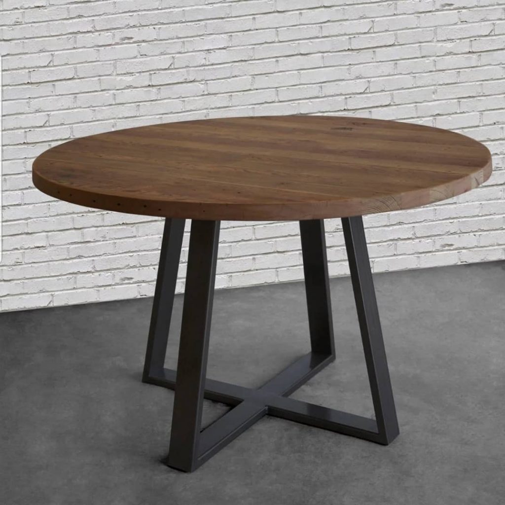 Uitgebreid Handvest minimum Ronde tafel met ranke poten - Sieben Design