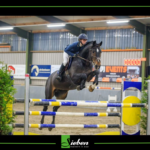 Foto uit Corten staal, paardensport, Fotobewerking, sportfoto, Springpaard, dressuur, paarden, indoor brabant, jumping indoor maastricht, jumpingamsterdam by Siebendesign.nl