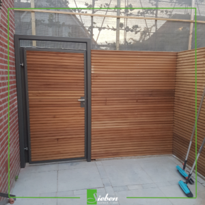 Staal in uw tuin