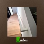 Steektrap met trapleuning en balustrade In Wit Op Maat Gemaakt Door Siebendesign.nl