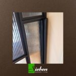 Stalen Taatsdeur Met Canale Glas. Op Maat Gemaakt En Geplaatst Door Siebendesign.nl