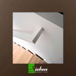 Steektrap met trapleuning en balustrade In Wit Op Maat Gemaakt Door Siebendesign.nl