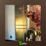 Stalen taats deuren in hotel chique interieur, Siebendesign.nl