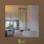 Maatwerk stalen taatsdeur in de kleur CHampagne by Siebendesign.nl