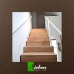 Steektrap met trapleuning en balustrade In Wit Op Maat Gemaakt Door Siebendesign.nl