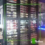 Horeca interieur en terras op maat gemaakt door Siebendesign.nl Wijnkast