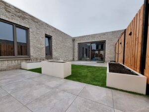 Witte Plantenbak Van Staal Op Maat, Siebendesign.nl