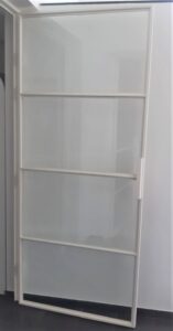 Witte Stalen Deuren 4 Vlak Verdeling, Siebendesign.nl, Maatwerk Stalen Deuren In Elke Gewenste RAL Kleur