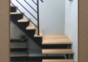 Stalen Trap Met Eiken Treden. Siebendesign.nl