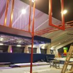 Barmeubel/flessenhemel Sportiom, horeca, horeca interieur, flessenrek, maatwerk, vakmanschap, Siebendesign, interieur op maat, interieur, bar, Sportiom