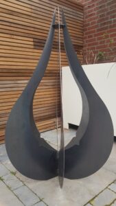 Cortenstaal Tuinornament Vuurkorf Bloembak plantenbak sculptuur kunst design